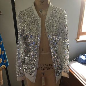 Anna-Kaci Sequence Bomber Jacket